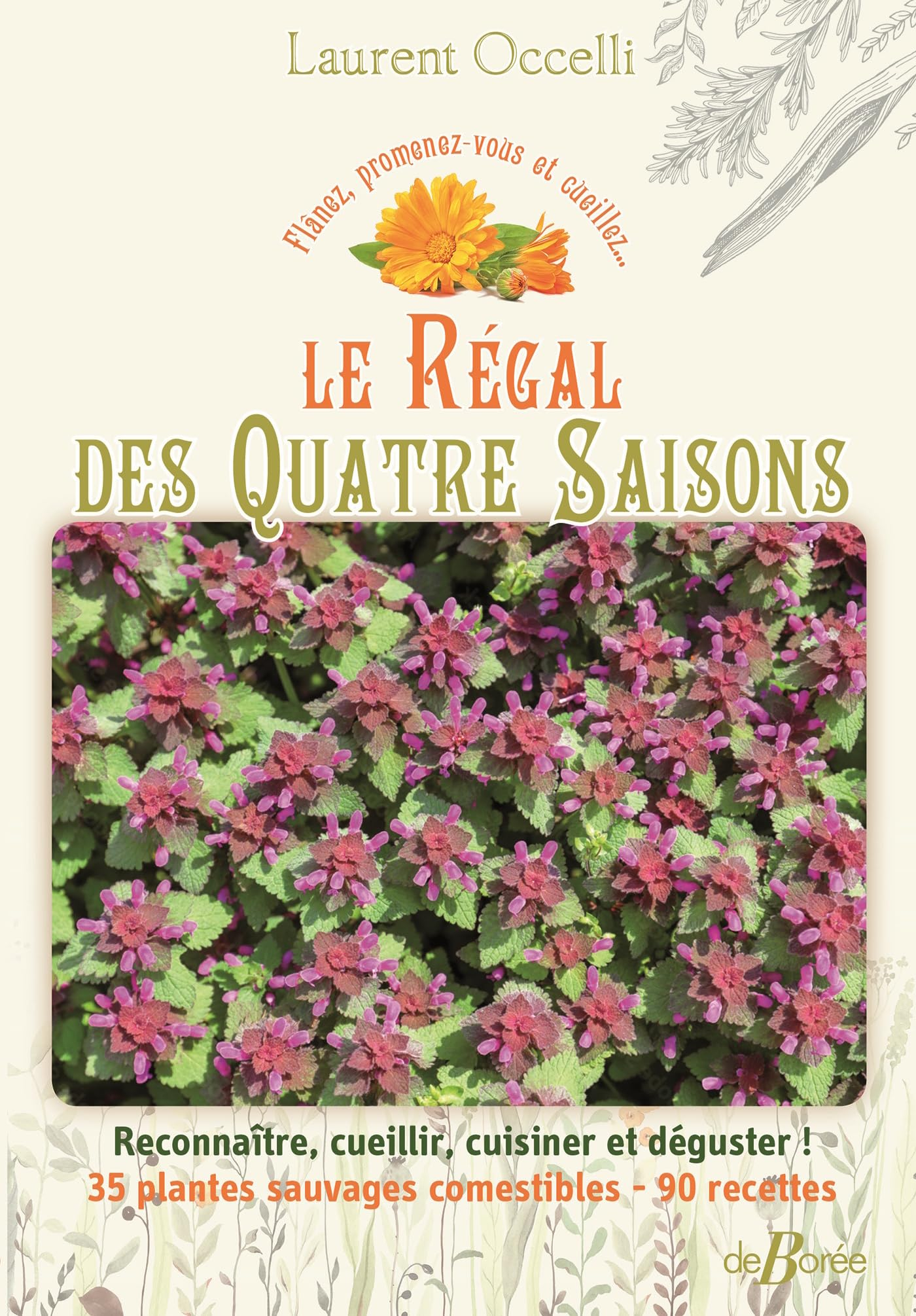 Le régal des quatre saisons : reconnaître, cueillir, cuisiner et déguster ! : 35 plantes sauvages co
