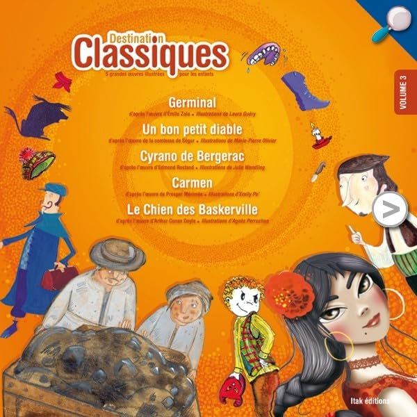 Destination classiques : 5 grandes oeuvres illustrées pour les enfants. Vol. 3
