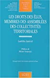 Les droits des élus, membres des assemblées des collectivités territoriales