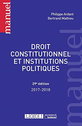 Droit constitutionnel et institutions politiques : 2017-2018