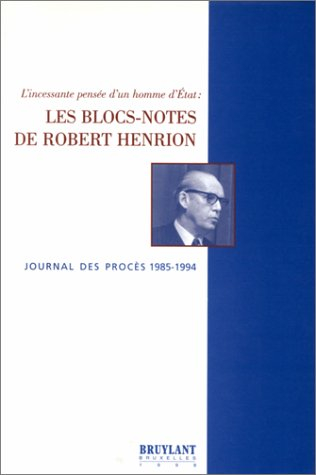 Blocs-notes de robert henrion