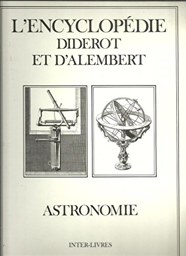 l'encyclopédie diderot et d'alembert // astronomie
