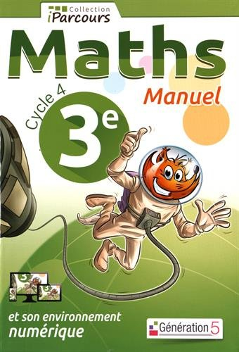 Maths 3e, cycle 4 : manuel