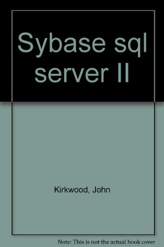 Sybase SQL server 11 : guide de l'administrateur