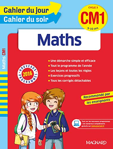 Maths CM1, cycle 3, 9-10 ans : nouveaux programmes 2016