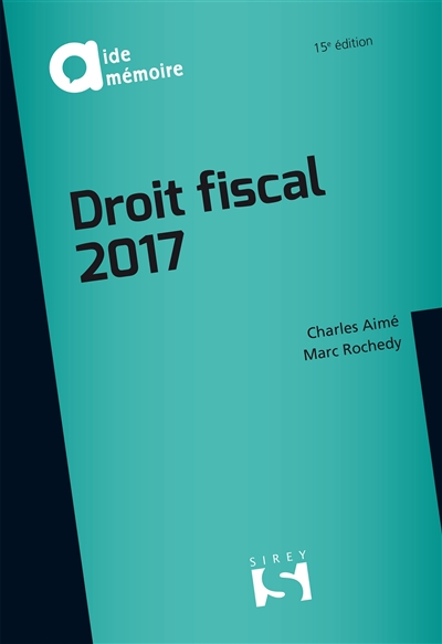 Droit fiscal 2017