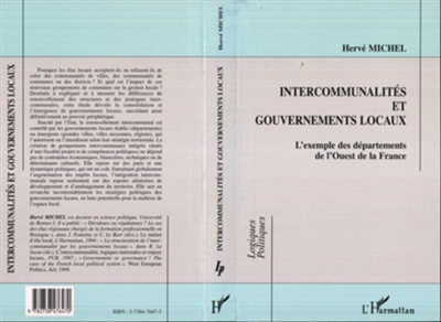 Intercommunalités et gouvernements locaux : l'exemple des départements de l'ouest de la France