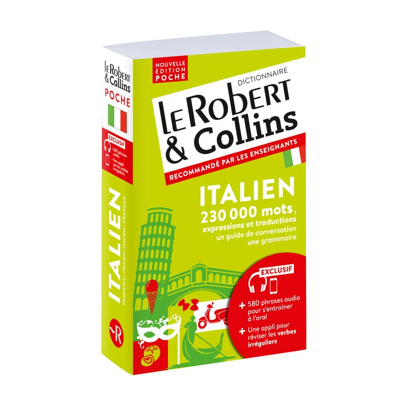 Le Robert & Collins italien poche : français-italien, italien-français