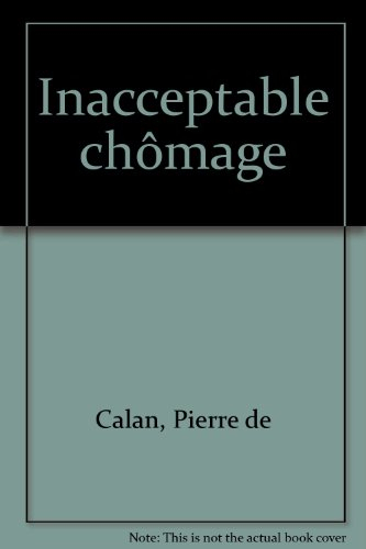 Inacceptable chômage