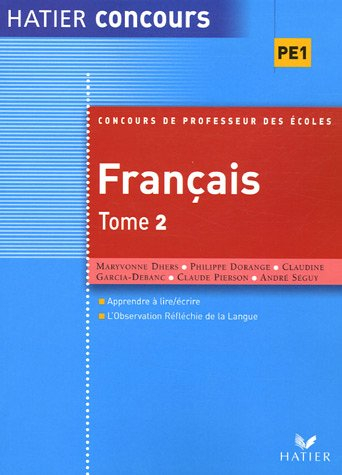 Français, PE1. Vol. 2