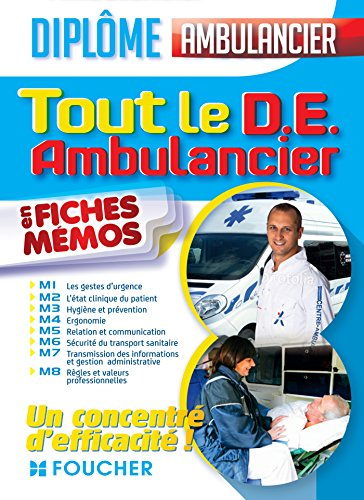 Tout le DE ambulancier en fiches mémos : diplôme ambulancier