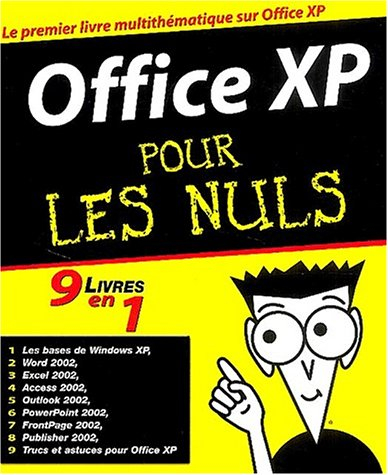 Office XP 9 en 1 pour les nuls