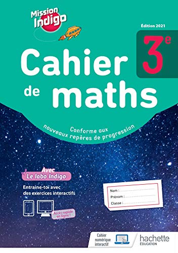 Cahier de maths 3e