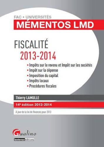 Fiscalité 2013-2014 : à jour de la loi de finances pour 2013