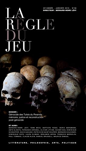 Règle du jeu (La), n° 56. Génocide des Tsutsis du Rwanda : mémoire, justice et reconstruction post-g
