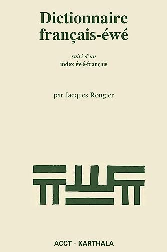 Dictionnaire français-éwé. Index éwé-français