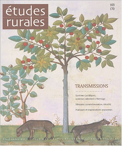 Etudes rurales, n° 169-170. Transmissions