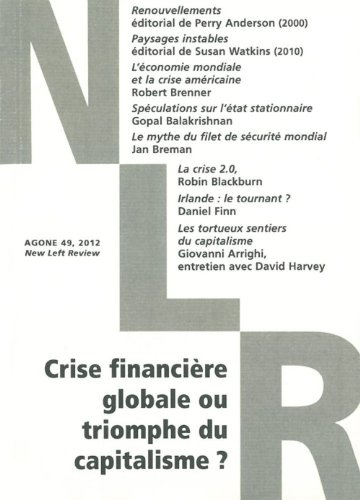 Agone, n° 49. Crise financière globale ou triomphe du capitalisme ?