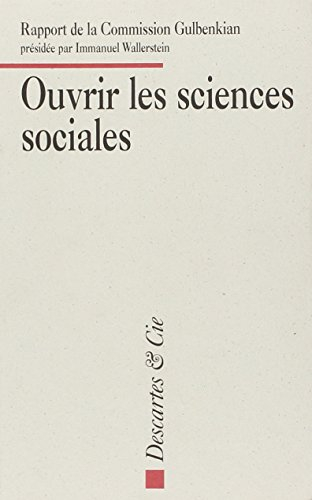 Ouvrir les sciences sociales : rapport