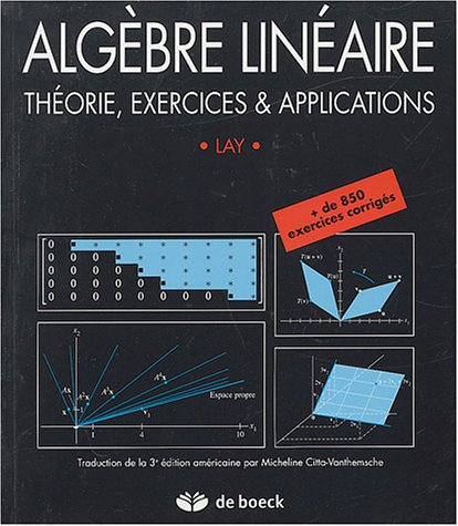 Algèbre linéaire : théorie, exercices & applications