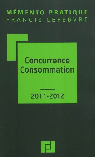 Concurrence consommation 2011-2012