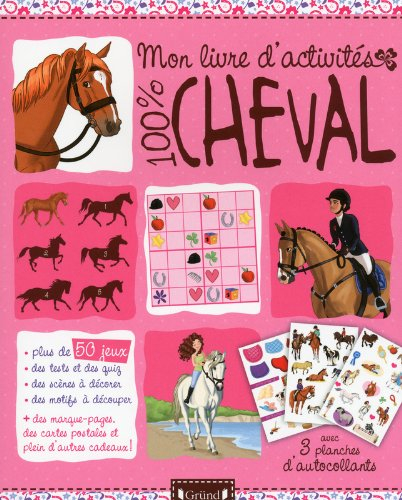 Mon livre d'activités 100 % cheval