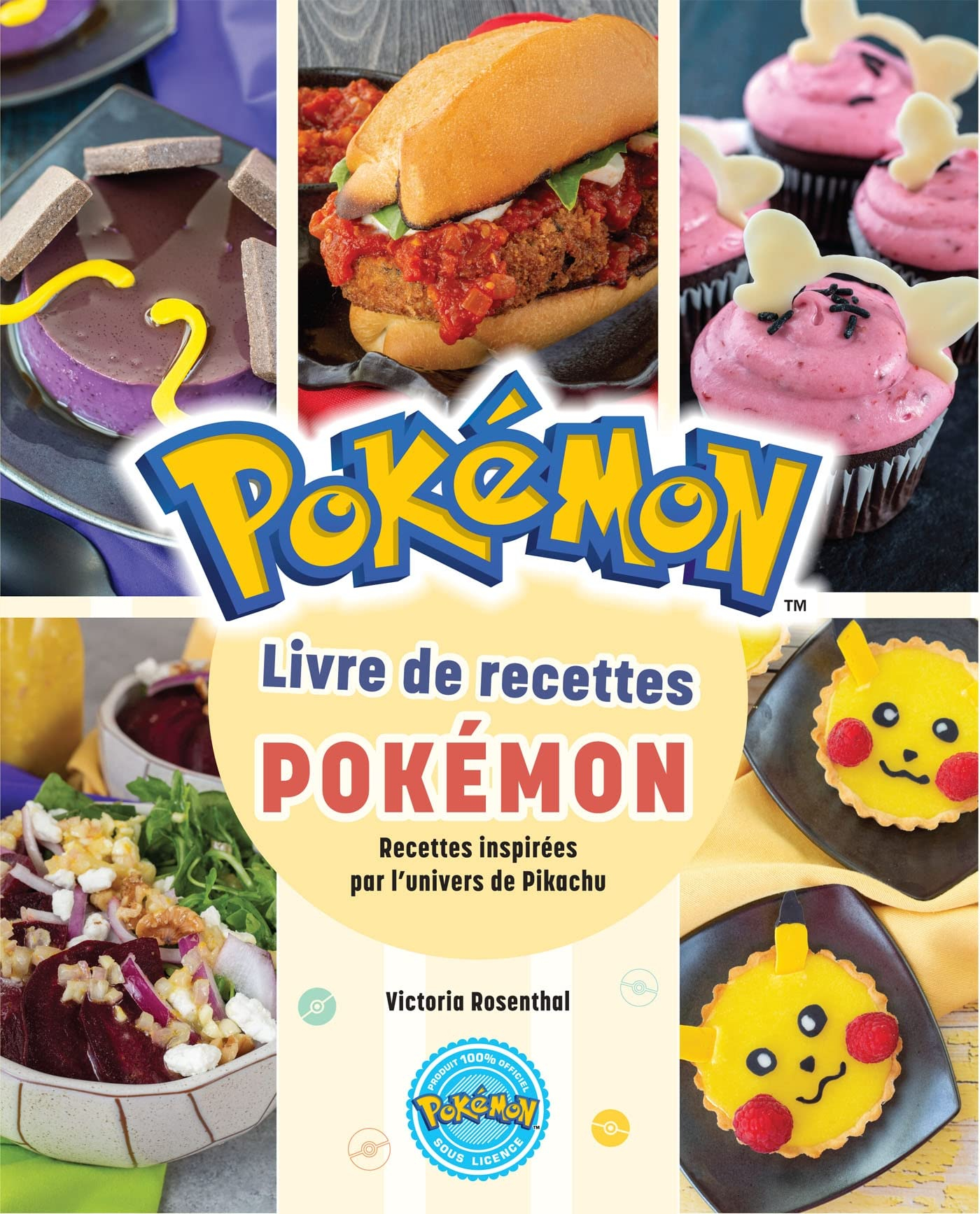 Livre de recettes Pokémon : recettes inspirées par l'univers de Pikachu