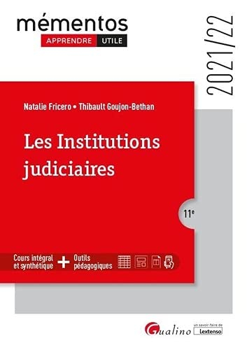 Les institutions judiciaires : 2021-2022