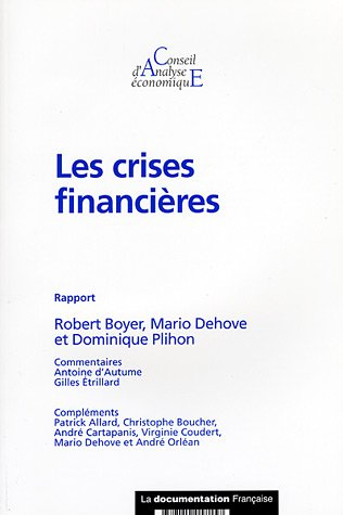 Les crises financières : rapport