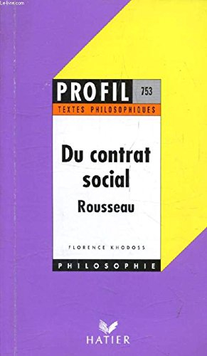 du contrat social, 2 volumes