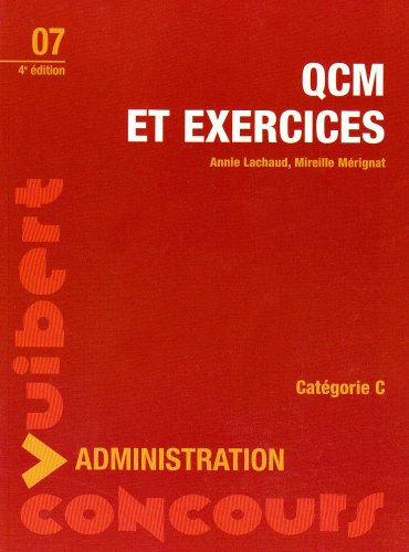 QCM et exercices : catégorie C