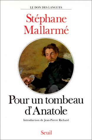 Pour un tombeau d'Anatole