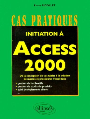 Initiation à Access 2000