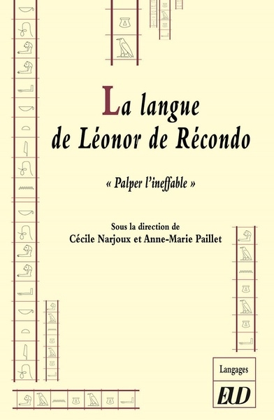 La langue de Léonor de Récondo : palper l'ineffable