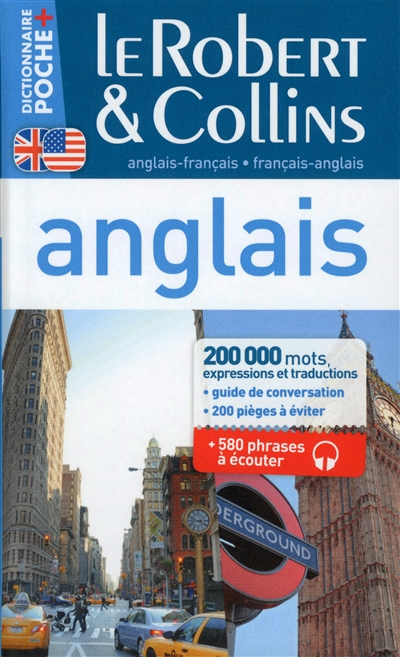 Le Robert & Collins poche plus anglais : français-anglais, anglais-français