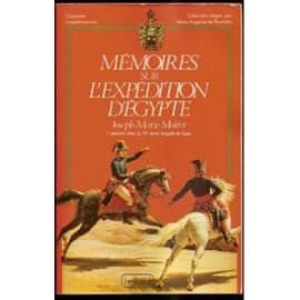 Mémoires sur l'expédition d'Egypte