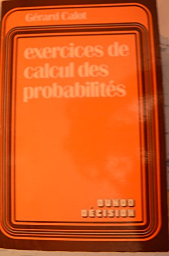 Exercices de calcul des probabilités