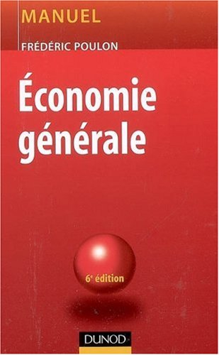 Economie générale : manuel