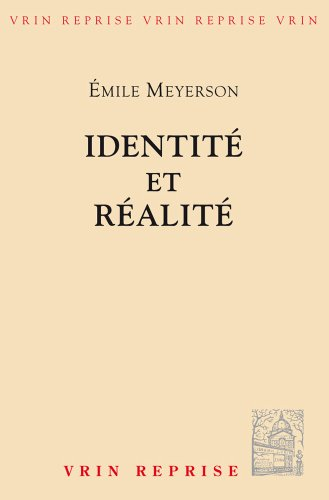 Identité et réalité