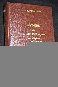 Histoire du droit français, des origines à la révolution
