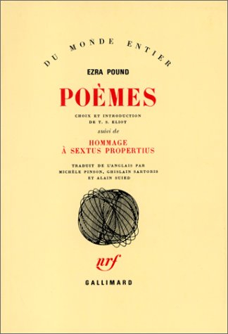 Poèmes. Hommage à Sextus Propertus