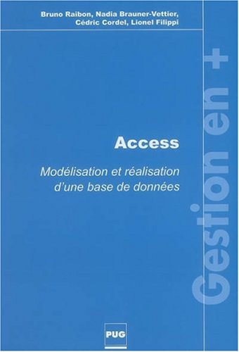 Access : modélisation et réalisation d'une base de données