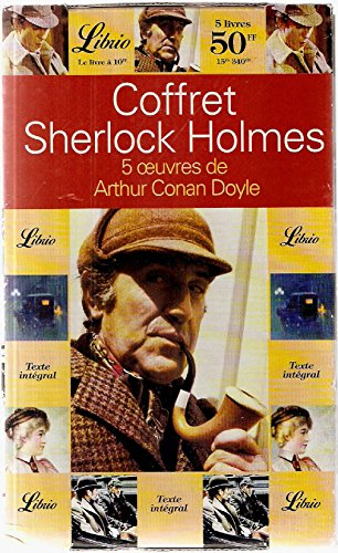 sherlock holmes, novembre 1995, 5 volumes