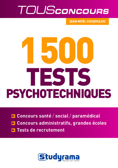 1.500 tests psychotechniques