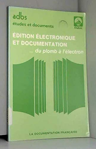 Edition électronique et documentation