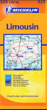 Carte routière : Creuse - Haute-Vienne, N° 11325