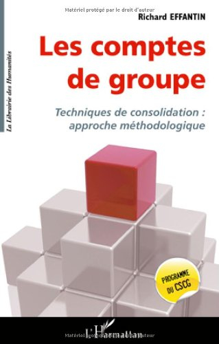 Les comptes de groupe : techniques de consolidation : approche méthodologique