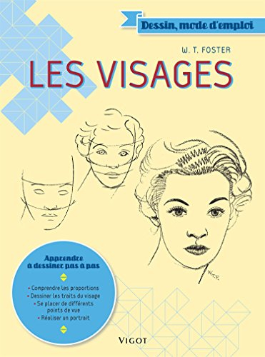 Les visages : apprendre à dessiner pas à pas : comprendre les proportions, dessiner les traits du vi