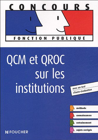 QCM et CROQ sur les institutions