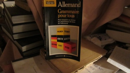 la grammaire allemande pour tous
